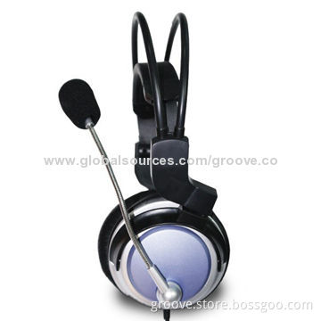 Wired Game Headset with 20 to 20,000Hz Frequency Response and 40mm Speaker